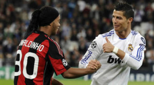 Ronaldinho dan Cristiano Ronaldo