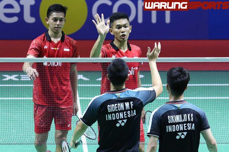 All Indonesia di Semifinal, Fajar Alfian: Main Enjoy Saja!
