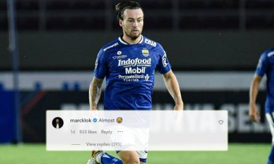 Hampir Membuyarkan Kemenangan Macan Kemayoran, Marc Klok Tulis Komentar di Instagram Persija