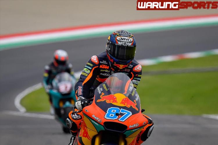 Remy Gardner Juara Dunia Moto2 2021 di GP Valencia