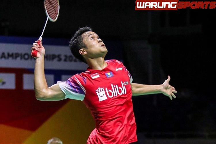 Anthony Sinisuka Ginting Tersingkir di Babak Pertama