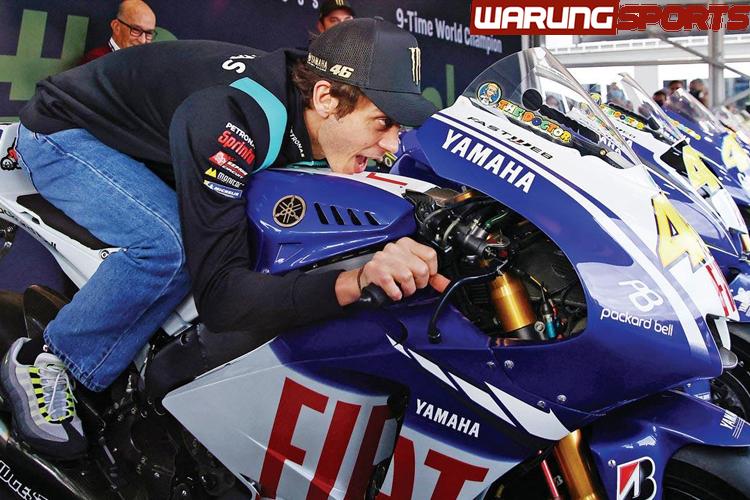 Valentino Rossi Pamer 9 Motor Yang Membawanya Juara Dunia