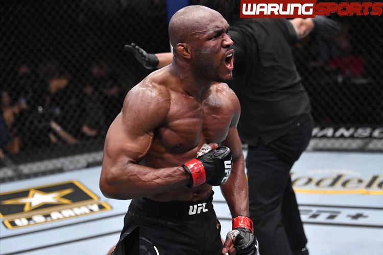Sangar pada Tahun Lalu, Kamaru Usman Pantas Jadi Fighter of the Year 2021