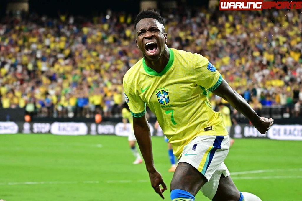 Vinicius Tunjukkan Tingkat Terbaik di Timnas Brasil!