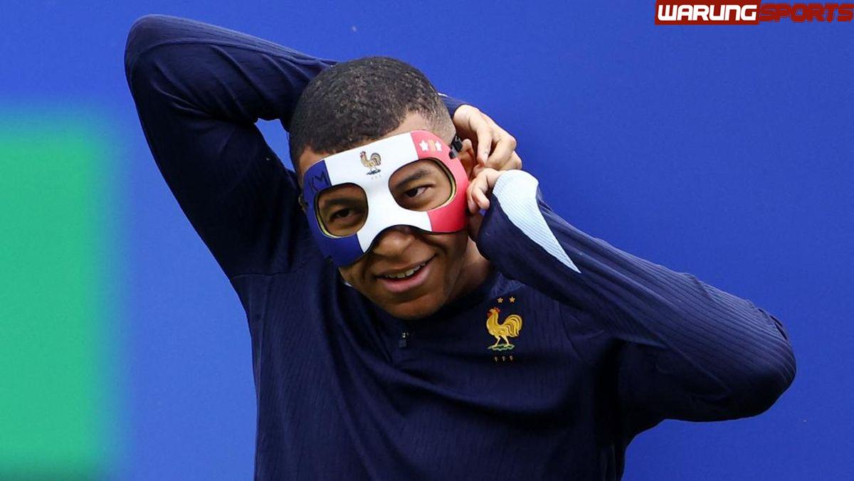 Euro 2024: Mbappe Belum Aman dengan Topengnya