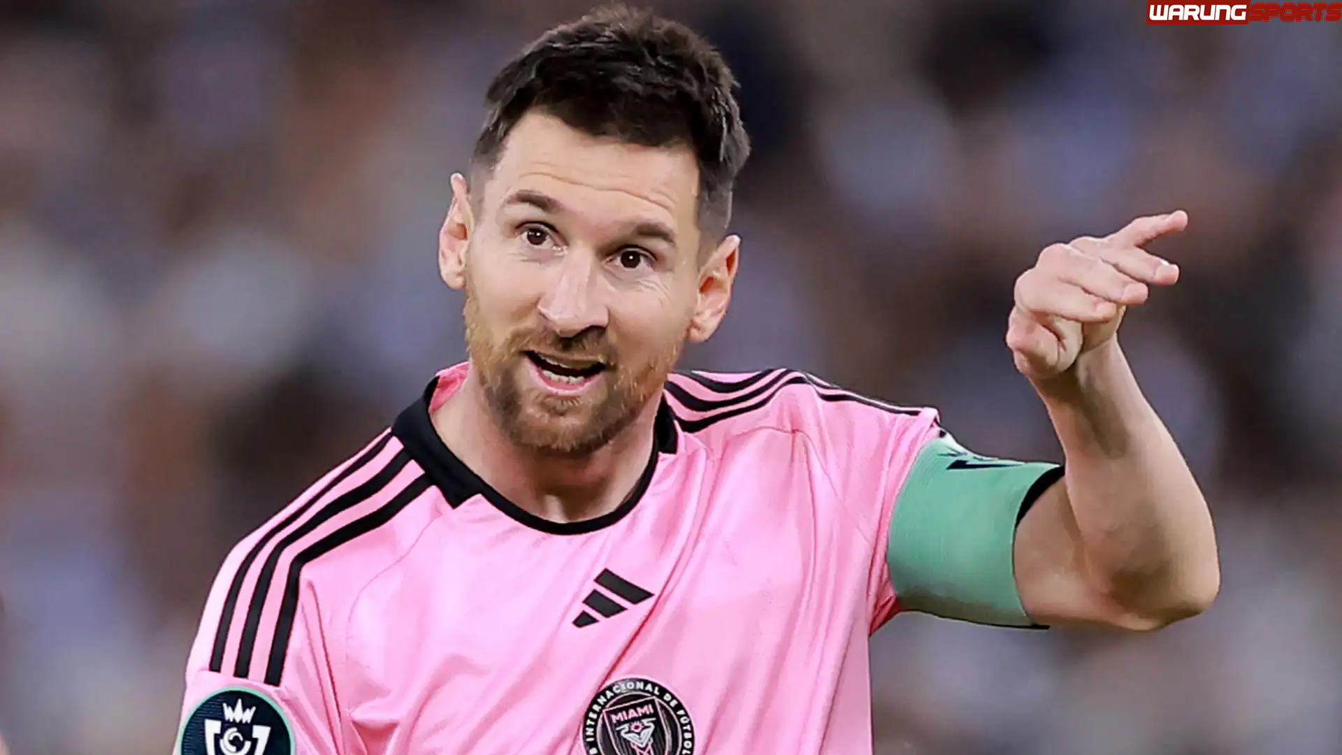 Messi Didenda MLS Gara- gara Main Tangan ke Lawan