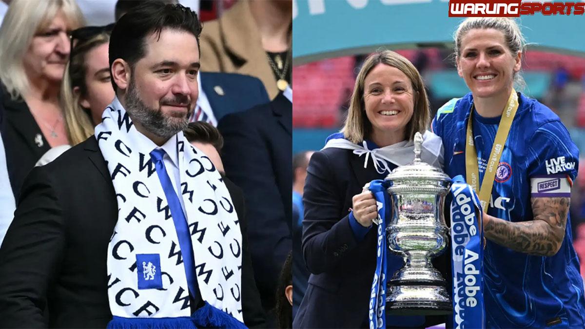 Salah satu pendiri Reddit, Alexis Ohanian, berbicara tentang investasinya di Chelsea Women's Football dan olahraga wanita