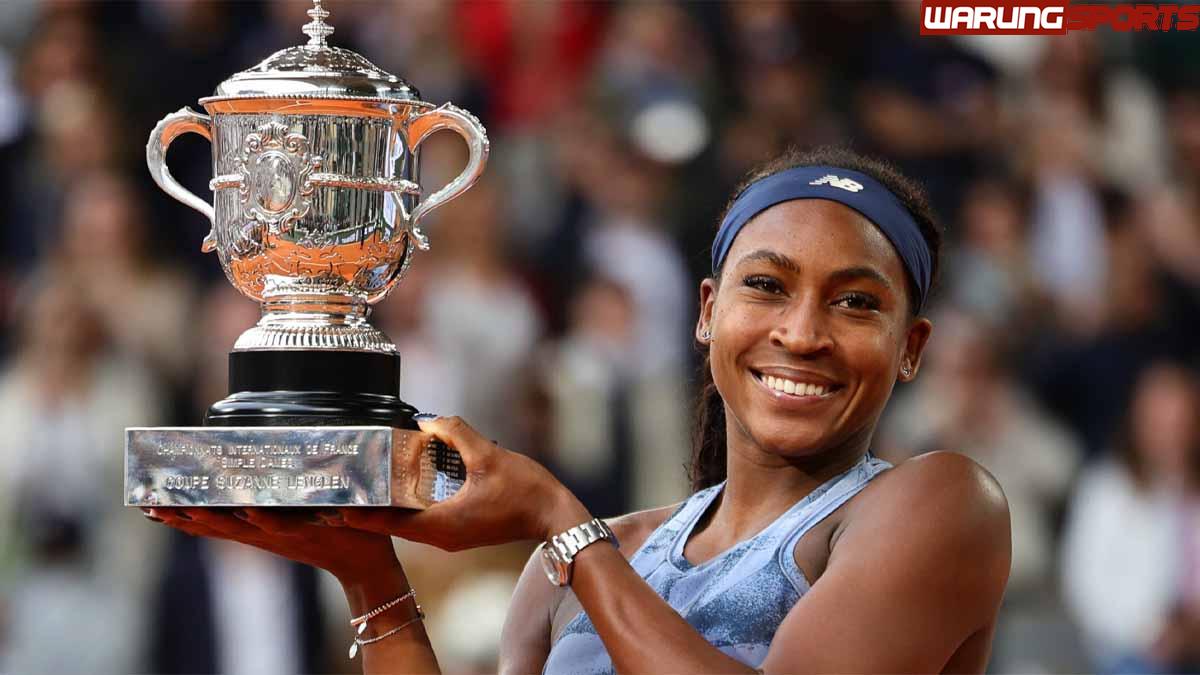 Coco Gauff memenangkan gelar tunggal Grand Slam keduanya