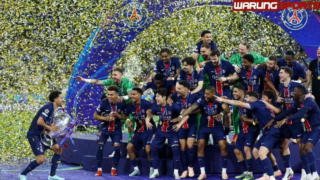 PSG menangkan trofi Liga Champions pertama yang telah lama dinantikan dengan kemenangan 5-0 atas Inter Milan