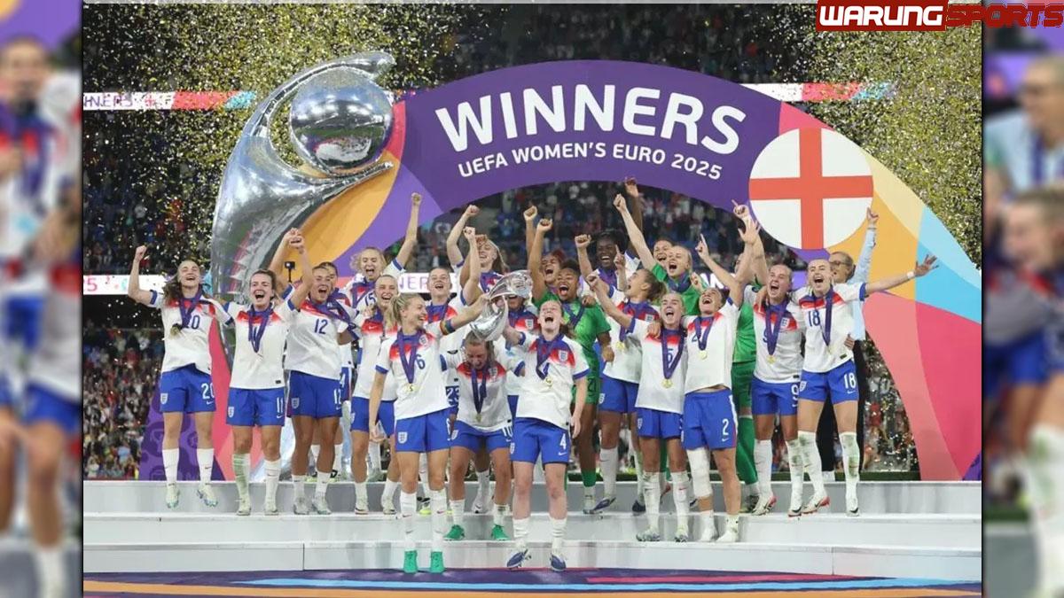 Inggris mengalahkan Spanyol melalui adu penalti untuk memenangkan final Kejuaraan Eropa Wanita 2025