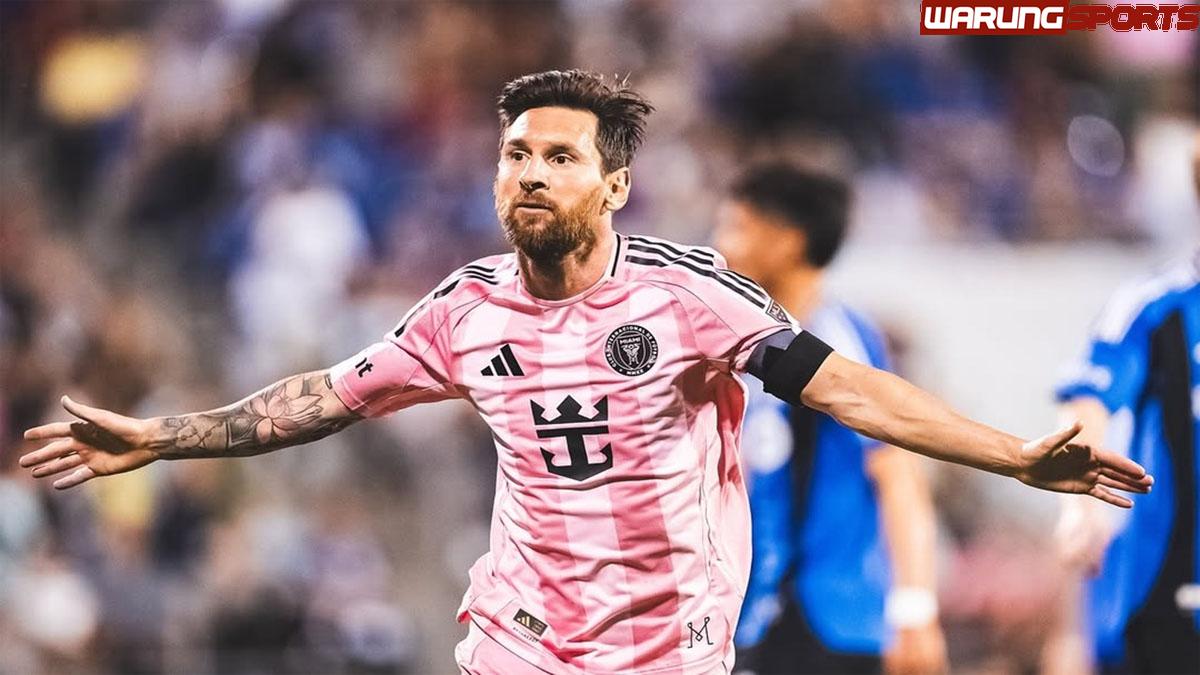 Lionel Messi cetak dua gol, pecahkan rekor gol tunggal MLS