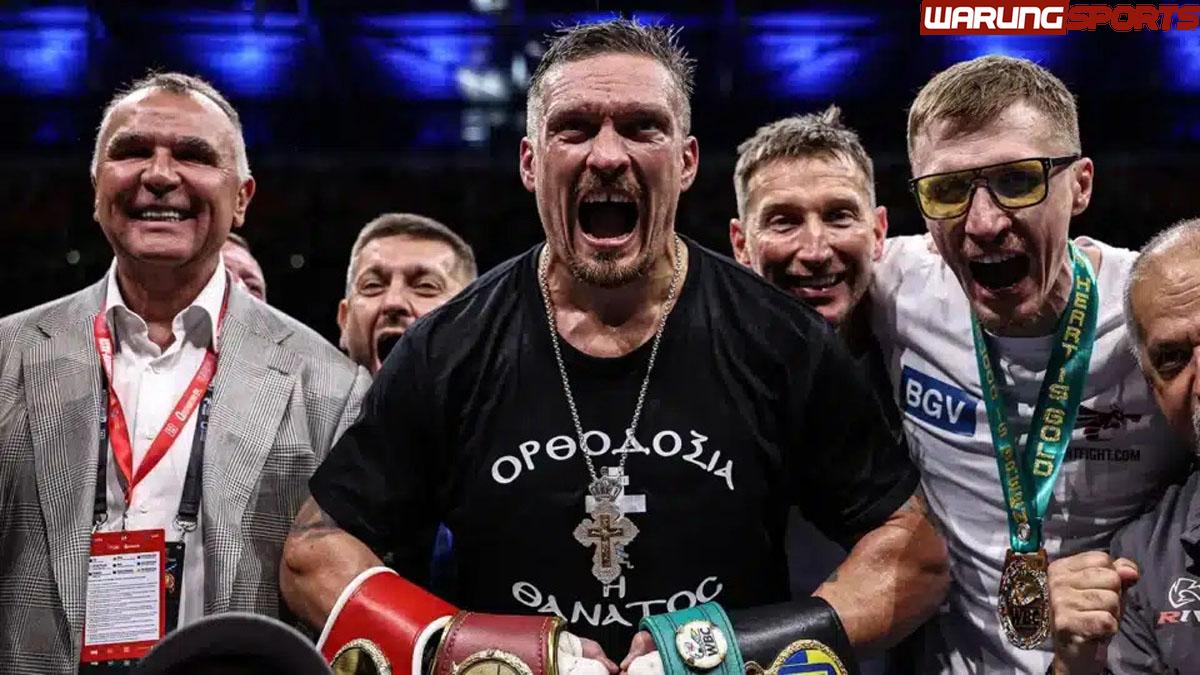 Usyk KO Dubois, Juara Dunia Kelas Berat Tak Terbantahkan untuk Kedua Kalinya