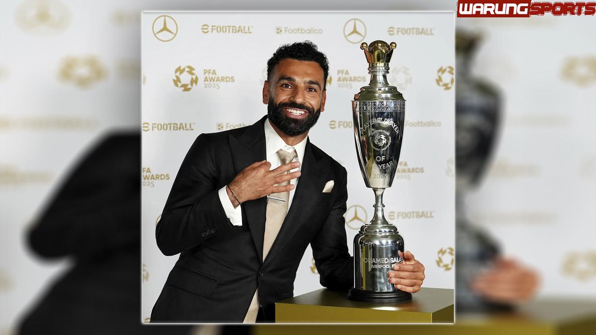 Mohamed Salah Dinobatkan sebagai Pemain Terbaik PFA Musim 2024 2025, Pecahkan Rekor