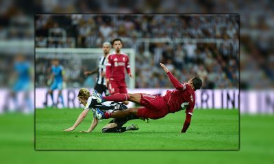 Tekel Keras Gordon terhadap Van Dijk