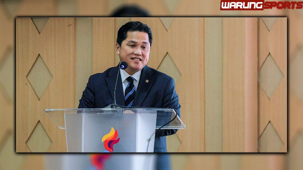 Erick Thohir Tanggapi Kritik Rangkap Jabatan Tidak Kepala Batu