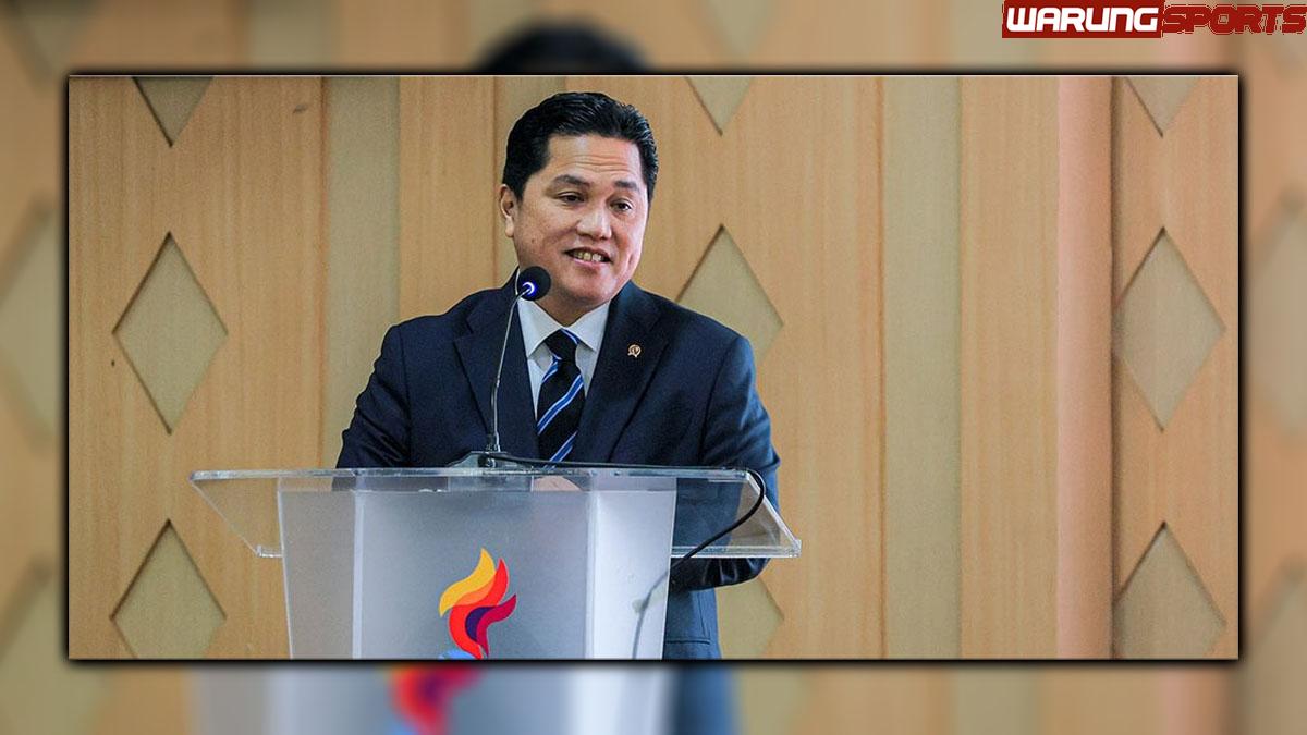 Erick Thohir Tanggapi Kritik Rangkap Jabatan Tidak Kepala Batu