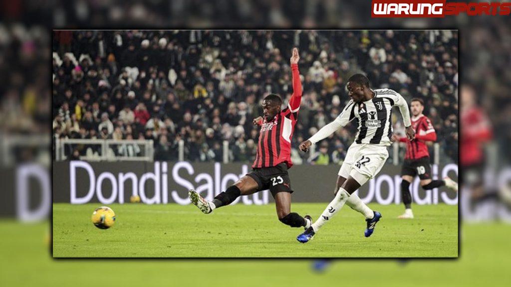 Liga Italia AC Milan Menang, Juventus Gagal Tambah Poin