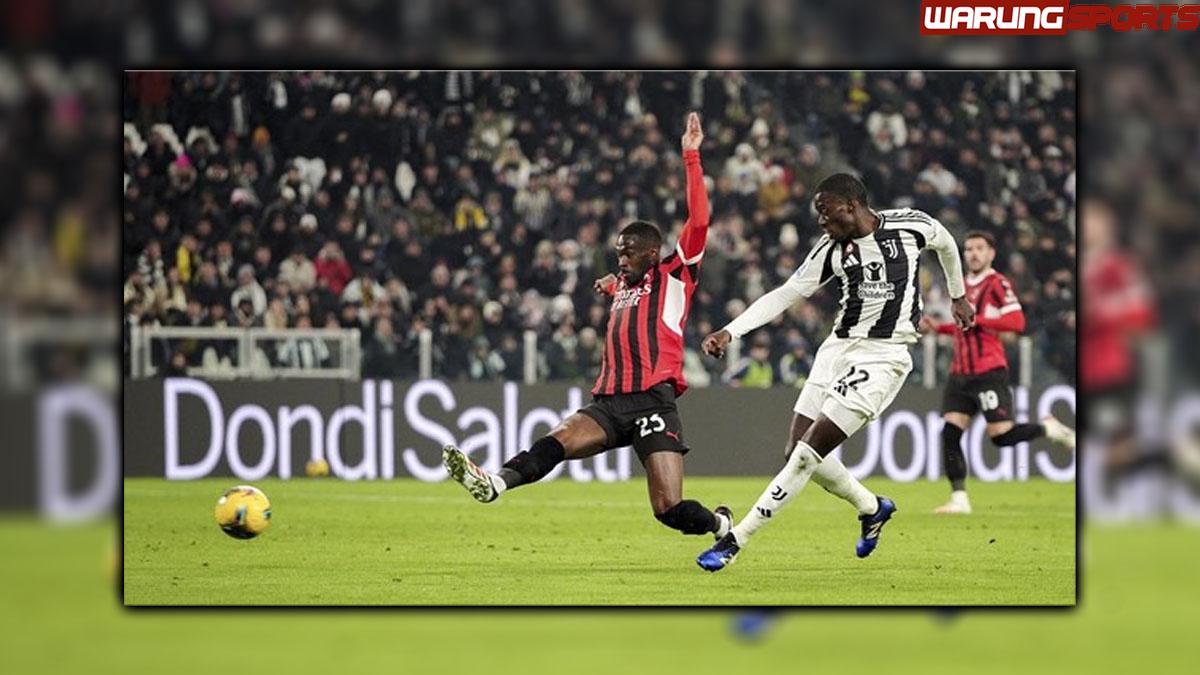 Liga Italia AC Milan Menang, Juventus Gagal Tambah Poin