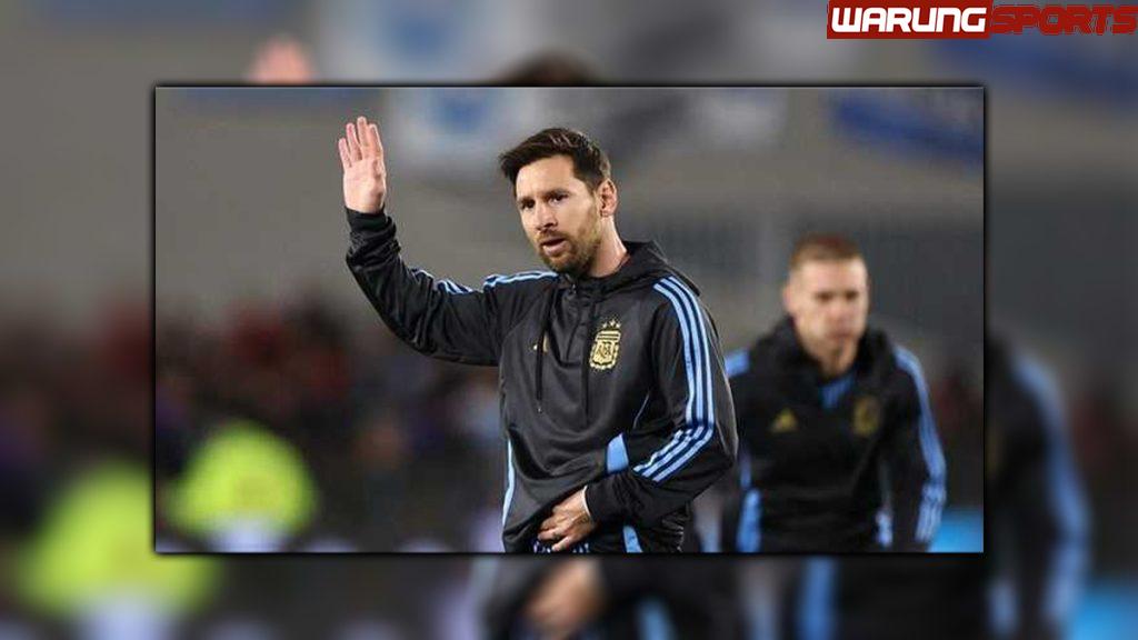 Lionel Messi Tak Kuasa Menahan Tangis di Buenos Aires