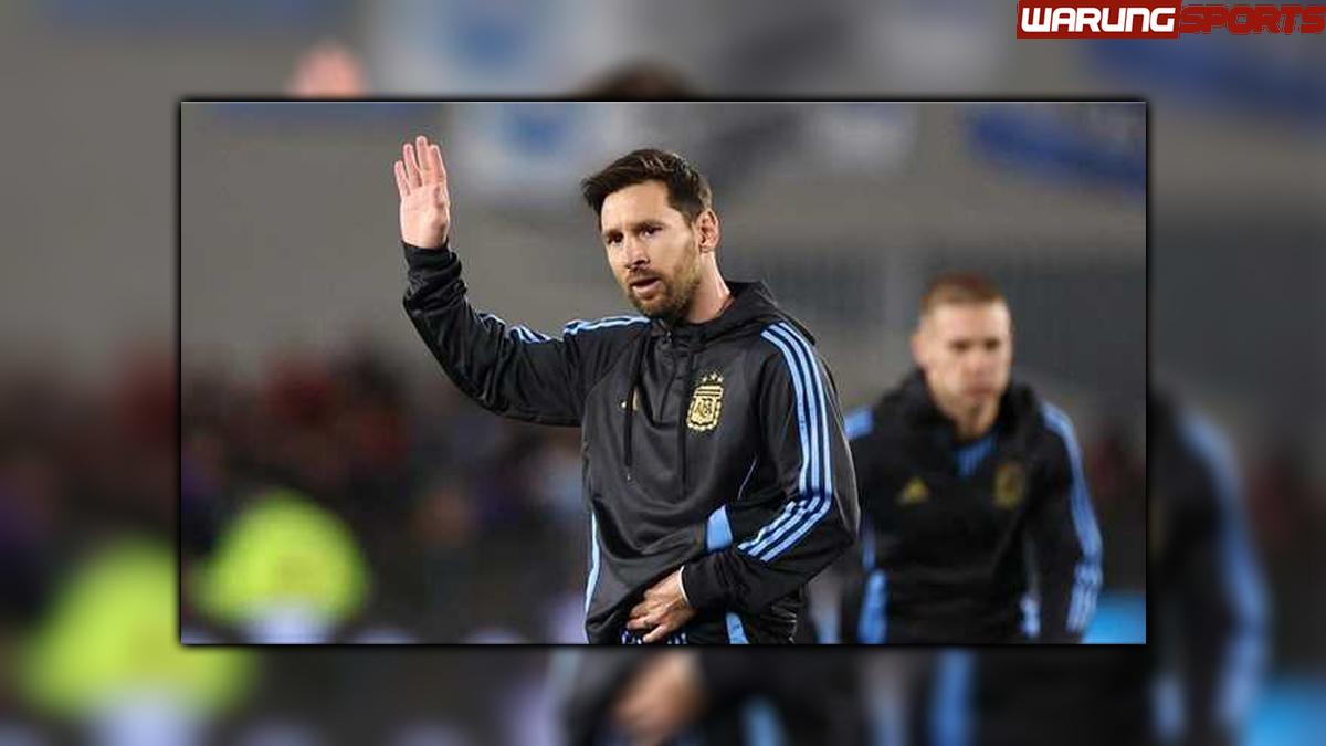 Lionel Messi Tak Kuasa Menahan Tangis di Buenos Aires