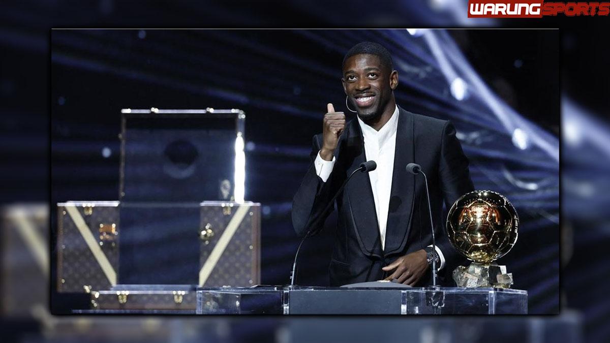 Ousmane Dembele Dinilai Kurang Berkharisma Meski Menangi Ballon d’Or