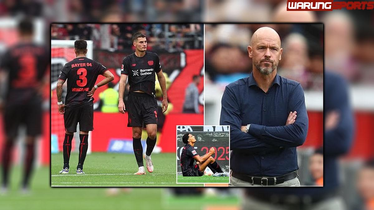 Taklukkan Lawan dengan 9 Pemain, Leverkusen Buktikan Ten Hag Tak Dibutuhkan!