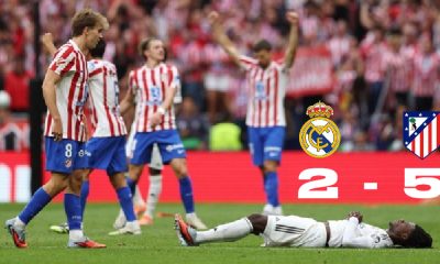 Atletico Libas Real Madrid 5- 2 di Derby Madrid, Hasil Lengkap Liga Spanyol Minggu Ketujuh