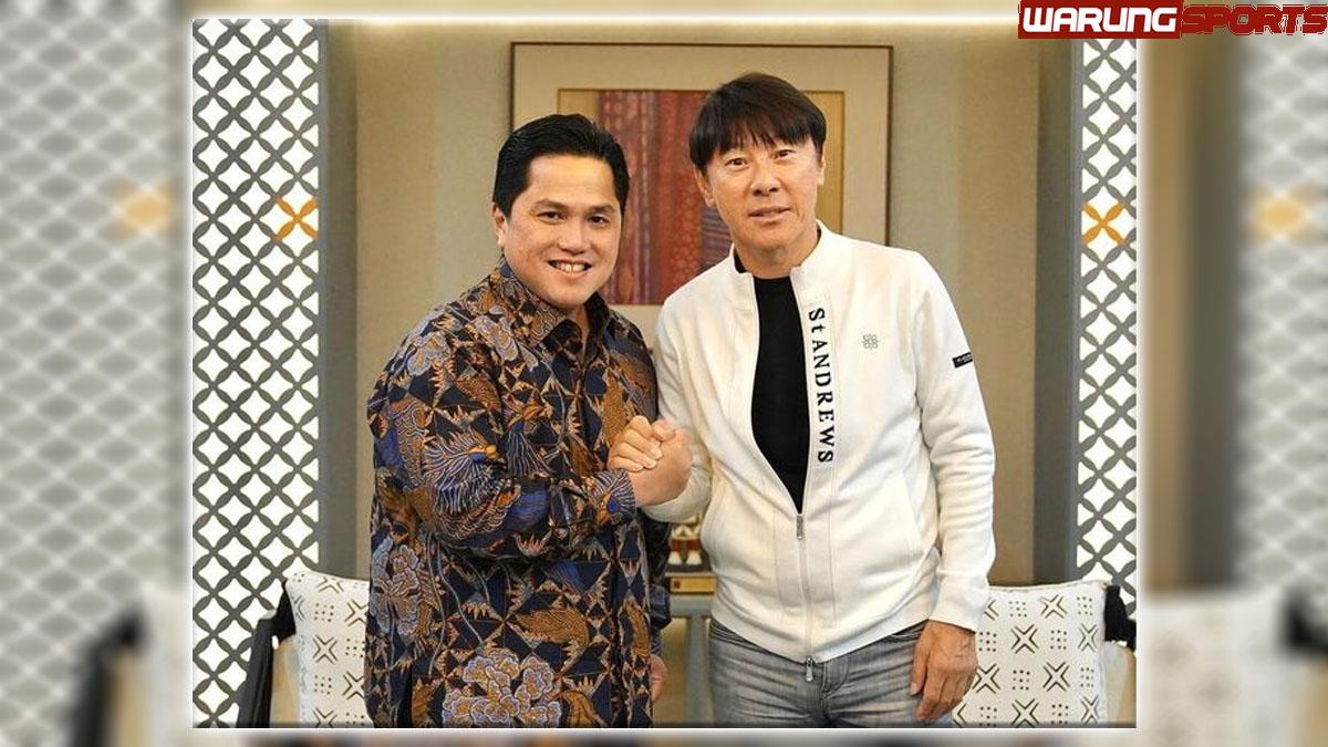 Apakah Erick Thohir Mau Menerima Shin Tae-yong