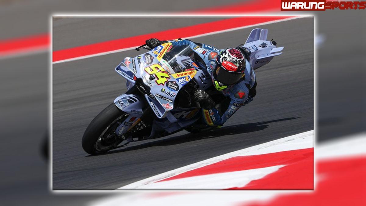 Fermin Aldeguer Menjadi yang Tercepat , Marquez Alami Crash