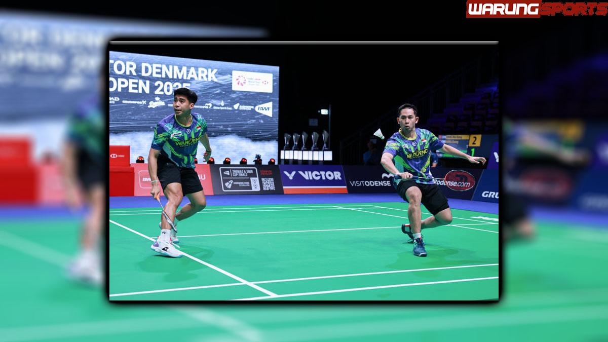 Hylo Open 2025 Langkah Mulus LeoBagas dan SabarReza di Laga Pembuka