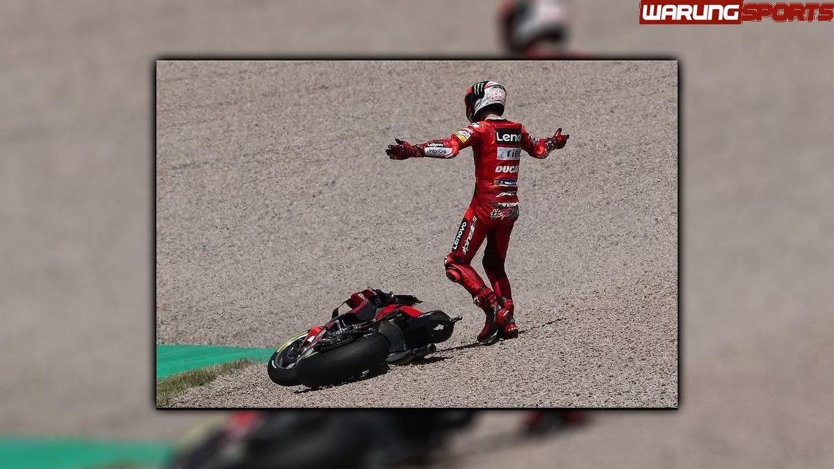 Bagnaia Tak Henti Jatuh, Mental Juara Dunia Mulai Diuji