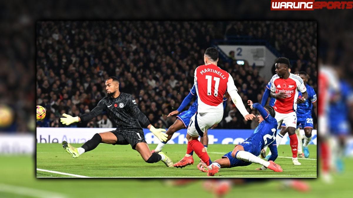 Kerasnya Duel Chelsea vs Arsenal Memuncak di Stamford Bridge