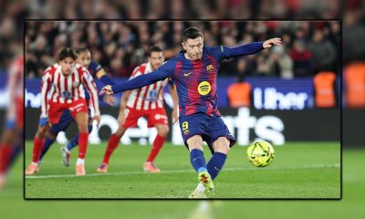 Lewandowski Gagal Penalti, Bolanya Melambung Tinggi di Atas Gawang