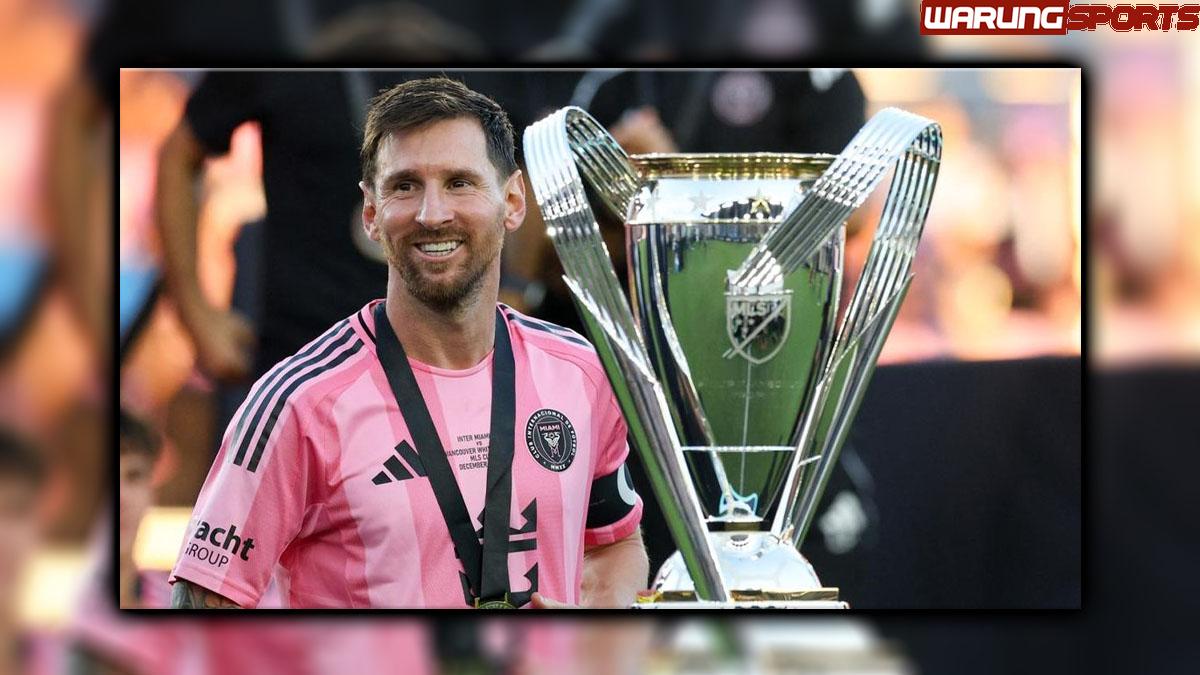 Lionel Messi Dominasi MLS, Raih Tiga Gelar dalam Satu Musim